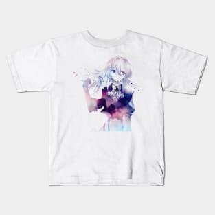 cloud gradient Violet Kids T-Shirt